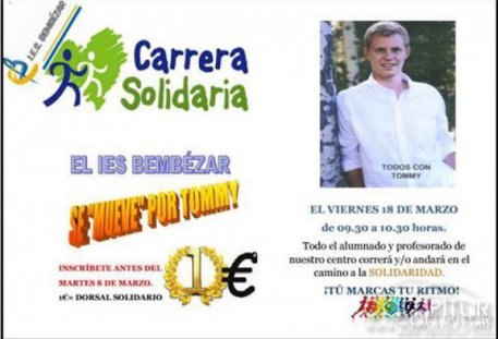 Carrera Solidaria a favor de Tommy 