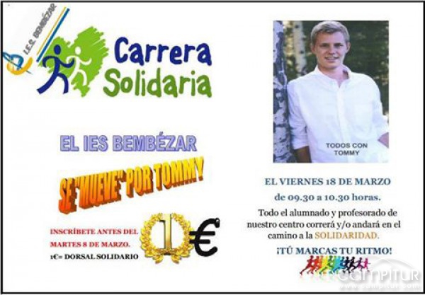 Carrera Solidaria a favor de Tommy 