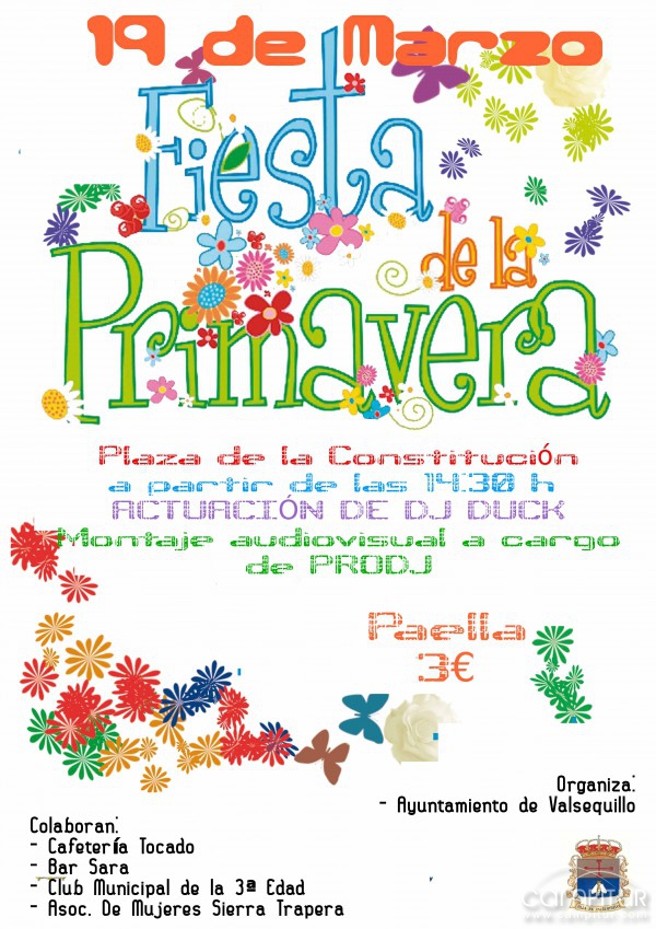 Fiesta de la Primavera en Valsequillo 