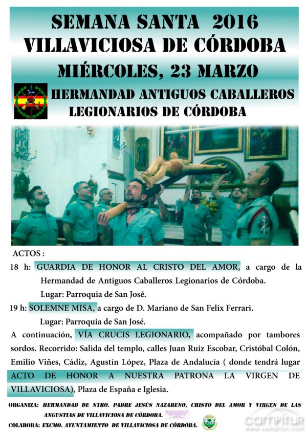 Semana Santa 2016 Villaviciosa de Córdoba 