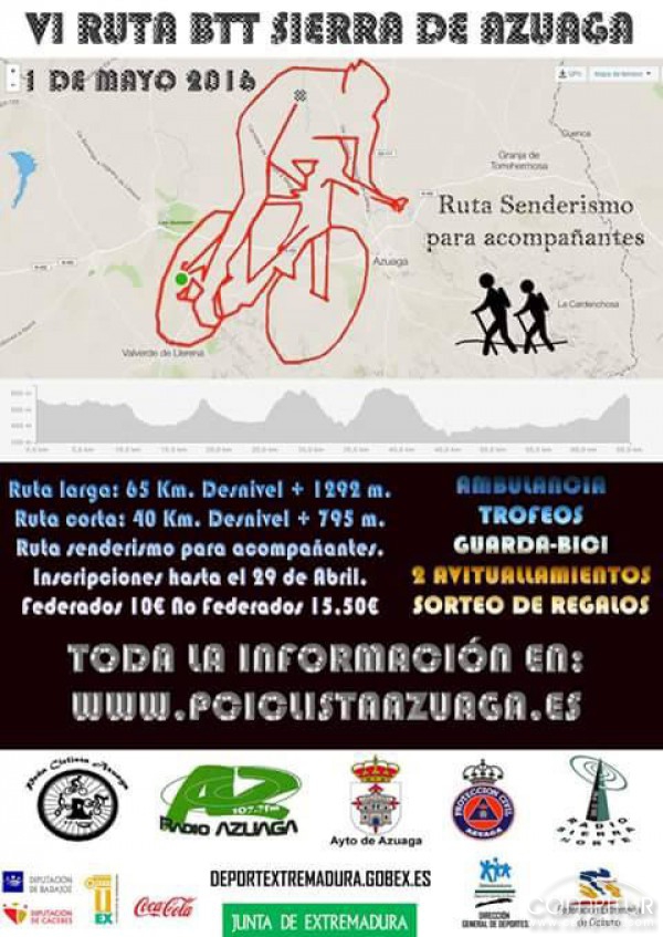 VI Ruta BTT Sierra de Azuaga 