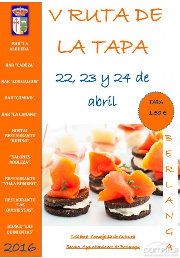 V Ruta de la Tapa de Berlanga 