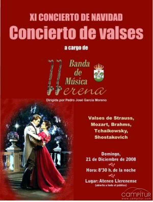 Concierto de Valses de la Banda de Música de Llerena