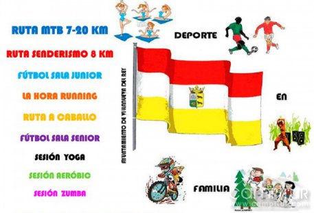 II Jornada de Deporte en Familia en Villanueva del Rey 