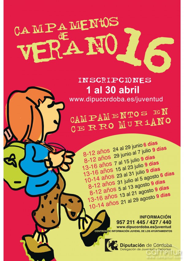 Campamentos de Verano 2016 en Cerro Muriano