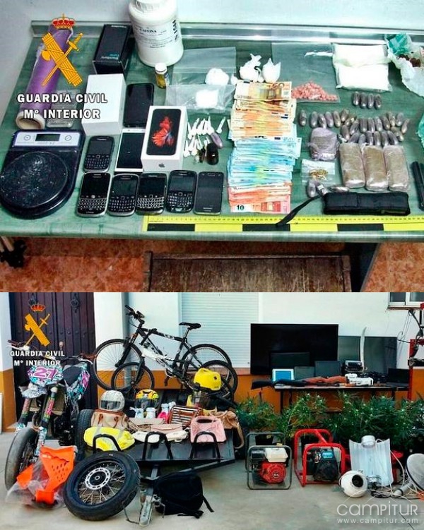 La Guardia Civil pone punto final a las oleadas de robos en la Campiña Sur 