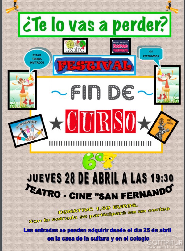 Festival Fin de Curso en Berlanga 