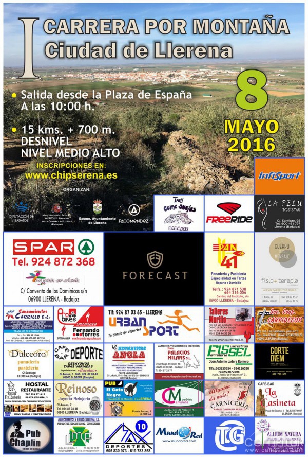 I Carrera por Montaña “Ciudad de Llerena”