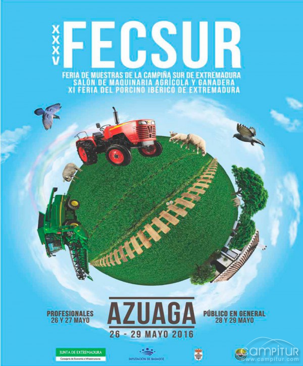 Programación prevista para la celebración de Fecsur 2016