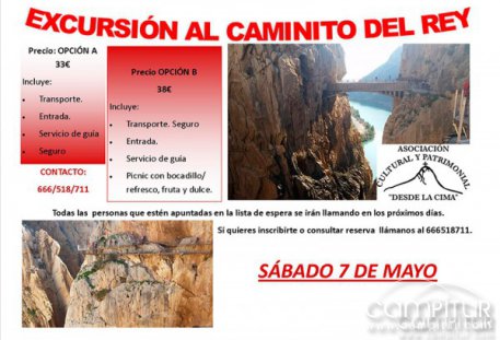 Ruta al Caminito del Rey el 7 de Mayo 2016