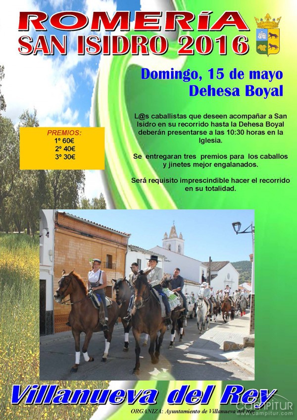 Romería de San Isidro en Villanueva del Rey 