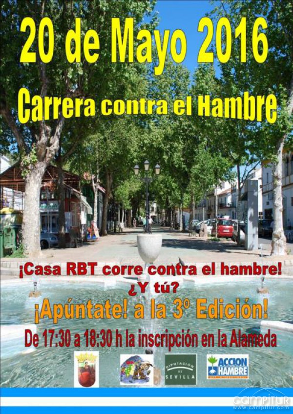 Constantina acoge la 19ª edición de la Carrera Contar el Hambre en España
