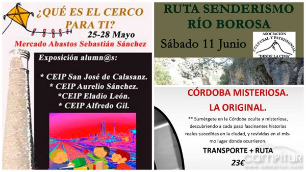 Actividades organizada por Desde la Cima para estos meses 
