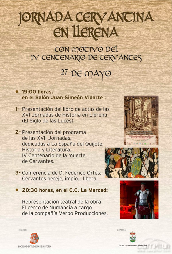 Jornada Cervantina en Llerena 