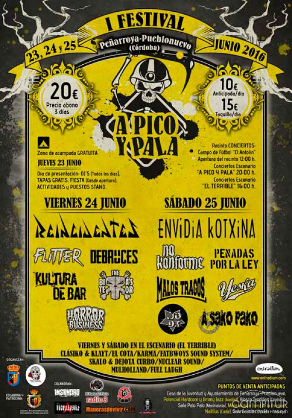 I Festival “Pico y Pala” en Peñarroya –Pueblonuevo 