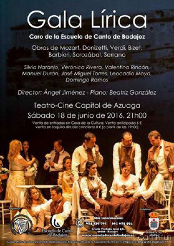 Gala Lírica en Azuaga 