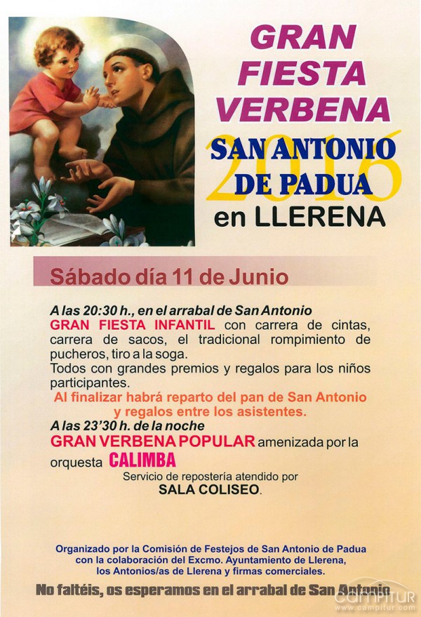Festividad de San Antonio en Llerena 