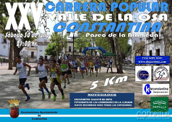 XXV Carrera Popular “Valle de la Osa” en Constantina 