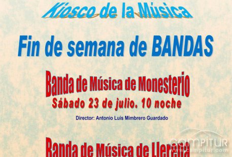 “Fin de Semana de Bandas” en Llerena 