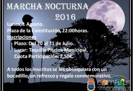 Marcha Nocturna en Valsequillo