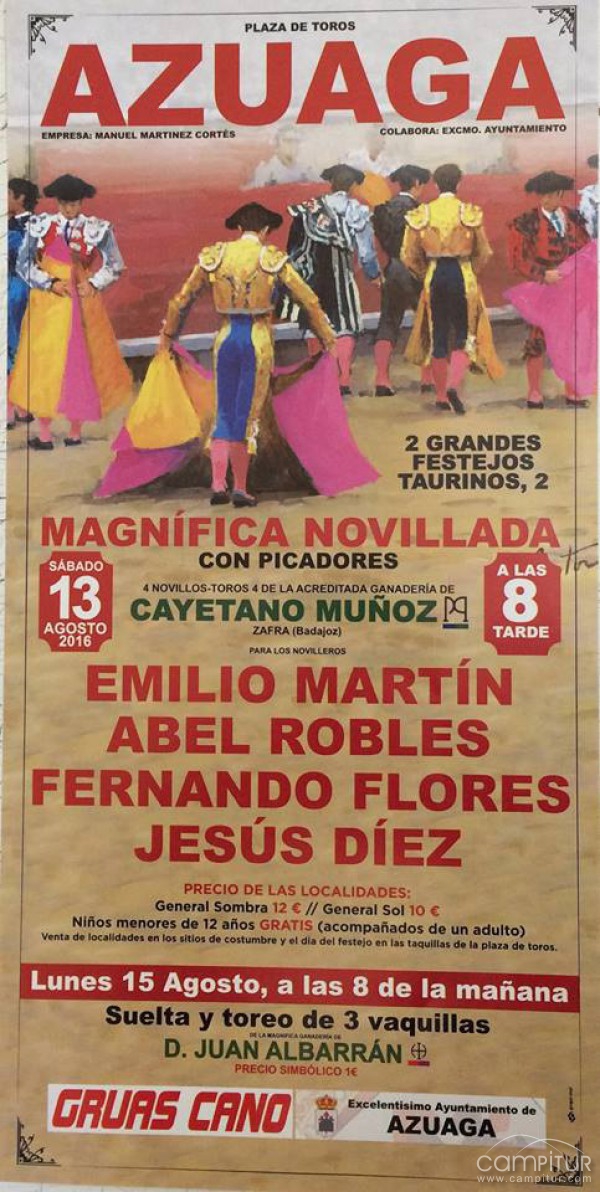 Magnífica Novillada en Azuaga 