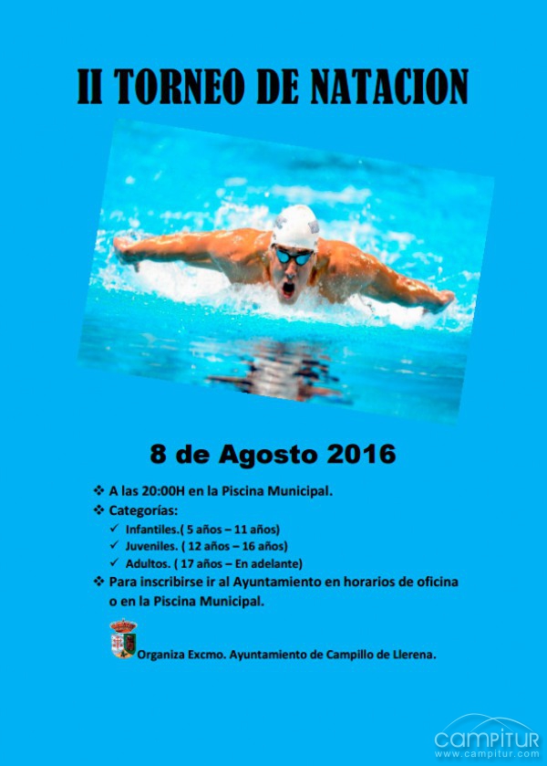 II Torneo de Natación en Campillo de Llerena 