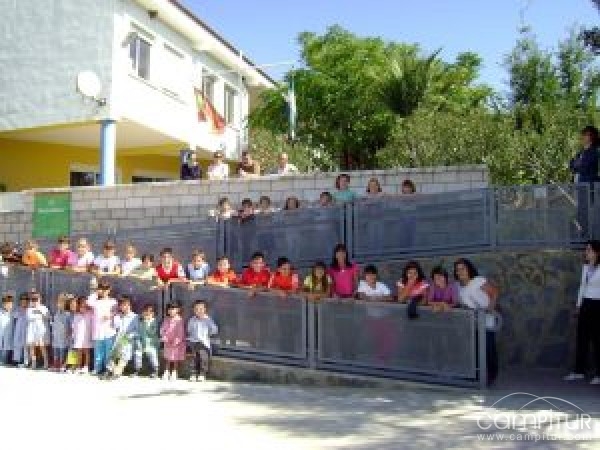 Finalizadas las obras de accesibilidad en el colegio de Valverde de Llerena