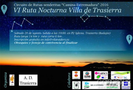 VI Ruta Nocturna Villa de Trasierra 