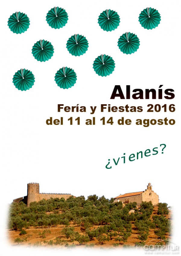 Feria 2016 de Alanís programa 