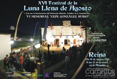 XVI Festival de la Luna Llena de Agosto en Reina 