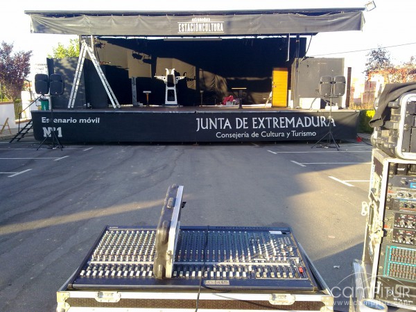 Los Escenarios Móviles en Retamal de Llerena 