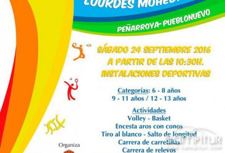 I Minis Olimpiadas “Lourdes Moheano” en Peñarroya-Pueblonuevo 