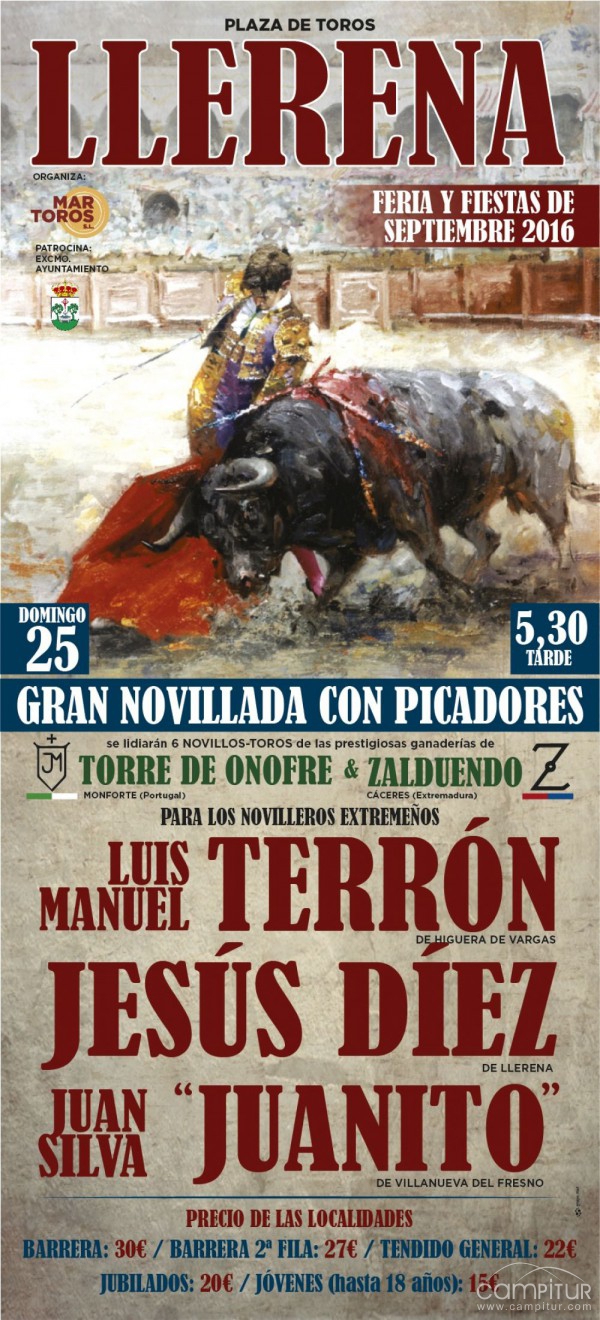 Gran Novillada en Llerena 
