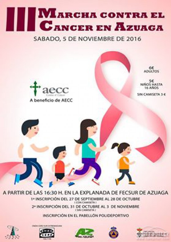 III Marcha Contra el Cáncer en Azuaga 