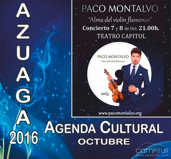 Agenda Cultural mes de octubre de Azuaga    