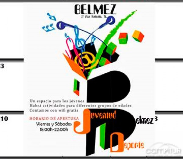 Actividades para el mes de octubre en la Casa de la Juventud de Belmez 