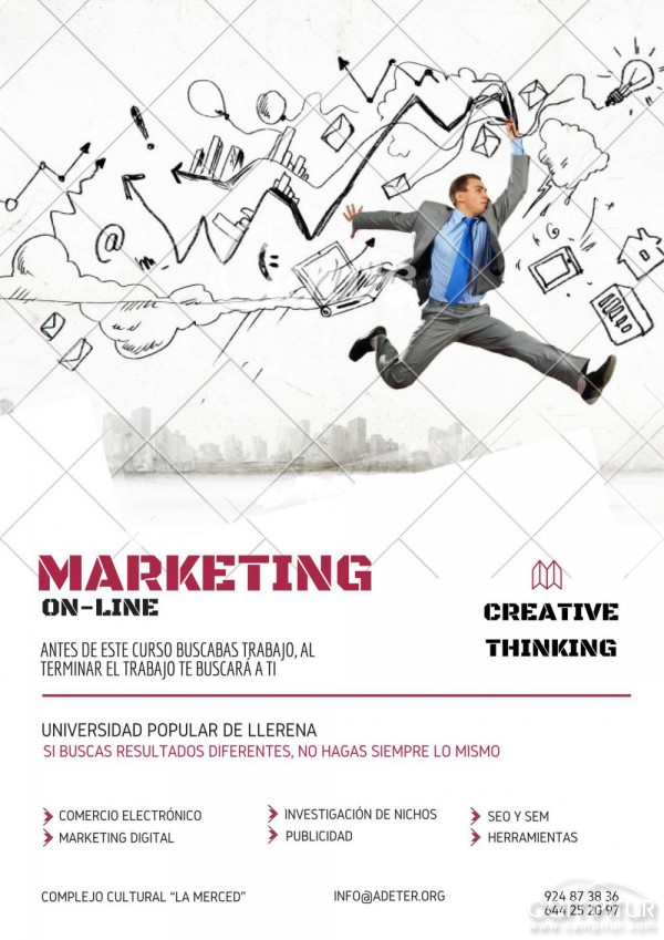 Curso especializado en Comercio Electrónico y Marketing Online en Llerena 