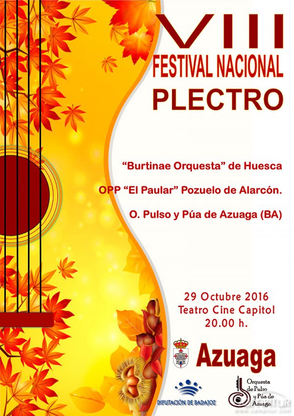 VIII Festival Nacional de Música Plectro en Azuaga