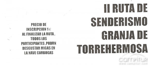 II Ruta de Senderismo Granja de Torrehemosa 