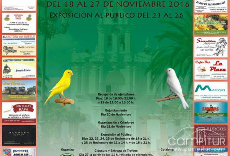 II Concurso-Exposición de Ornitología de Azuaga 