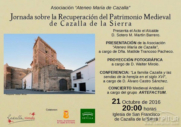 Jornada sobre la Recuperación del Patrimonio Medieval de Cazalla de la Sierra 