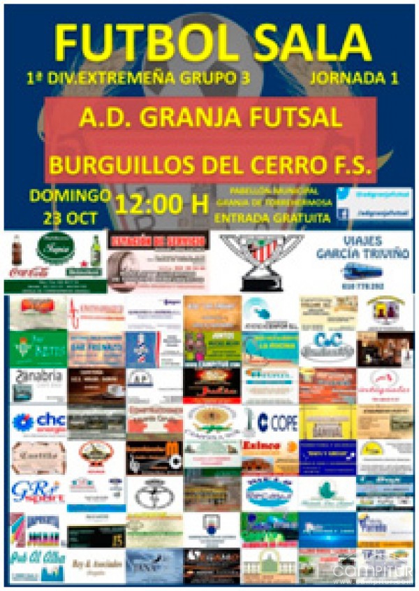 Fiesta del fútbol sala en Granja de Torrehermosa 
