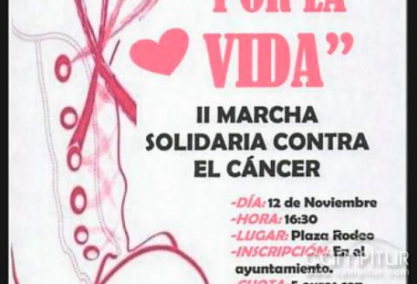 II Marcha Solidaria Contra el Cáncer en Campillo de Llerena 
