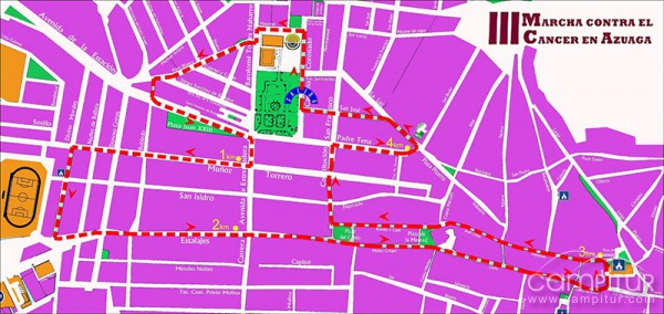 Reglamento de la III Marcha Solidaria Contra el Cáncer en Azuaga 