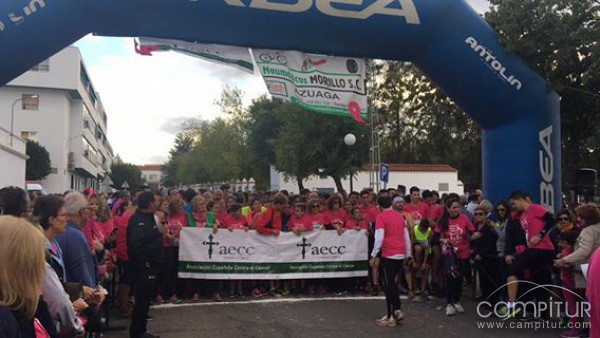Los ciudadanos se vuelcan en la III Marcha Contra el Cáncer en Azuaga 