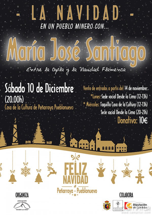 La Navidad de un Pueblo Minero con Mª José Santiago 