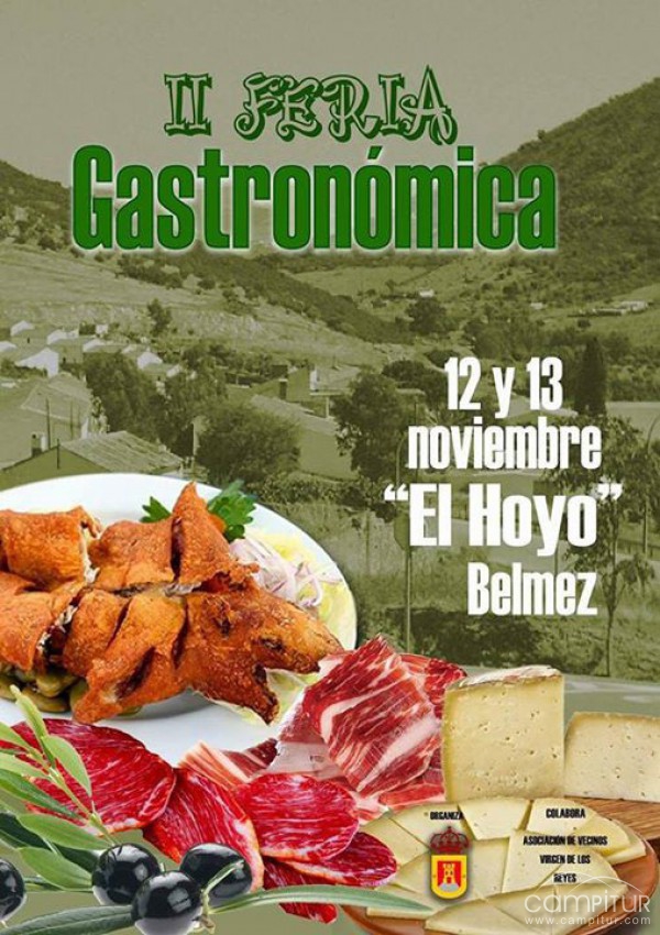 II Feria Gastronómica en El Hoyo, aldea de Belmez 