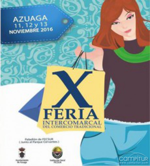 Inauguración de la X Feria del Comercio en Azuaga 