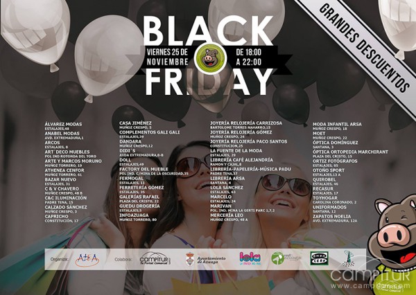 Establecimientos azuagueños se suman al Black Friday 