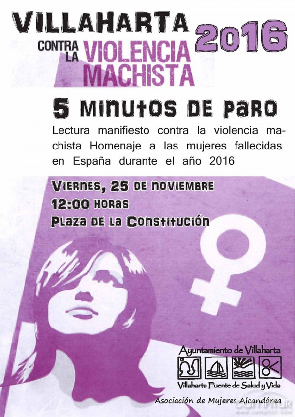 Villaharta contra la violencia machista 
